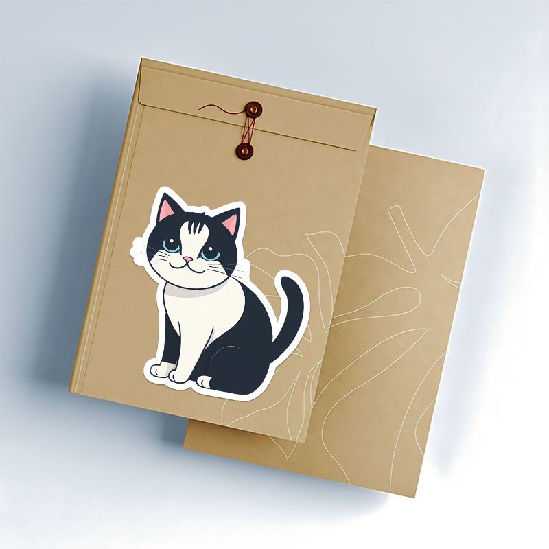Modern Cat Sticker Pack | Premium Digital Files - Image 3