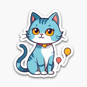 Lovely & Easy! Download adorable cat PNGs now. 6 high-quality files with minimalist outlines—instant digital access.