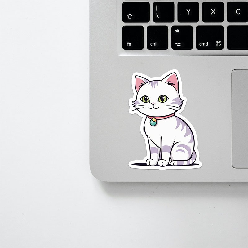 Cat Illustration Stickers | Hand-Drawn PNG Pack - Image 2