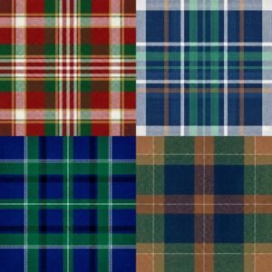 50 AI Textile Prompts | Plaid & Tartan Design Edition | Seamless Pattern Prompts for All AI Tools